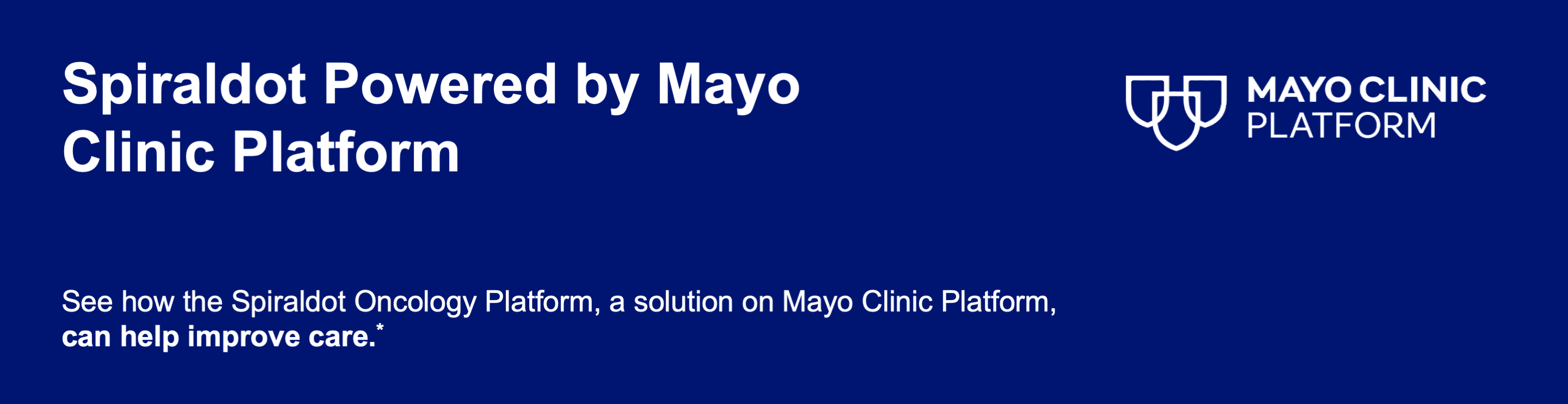Spiraldot Powered by Mayo Clinic Platform
